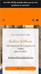 Mobile Screenshot of keshiuswilliams.com